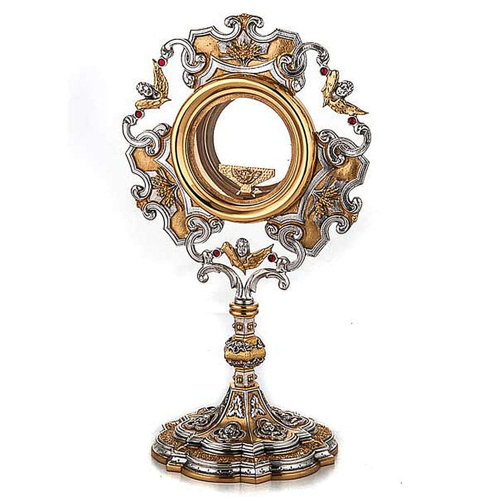 Monstrance with putti 37cm