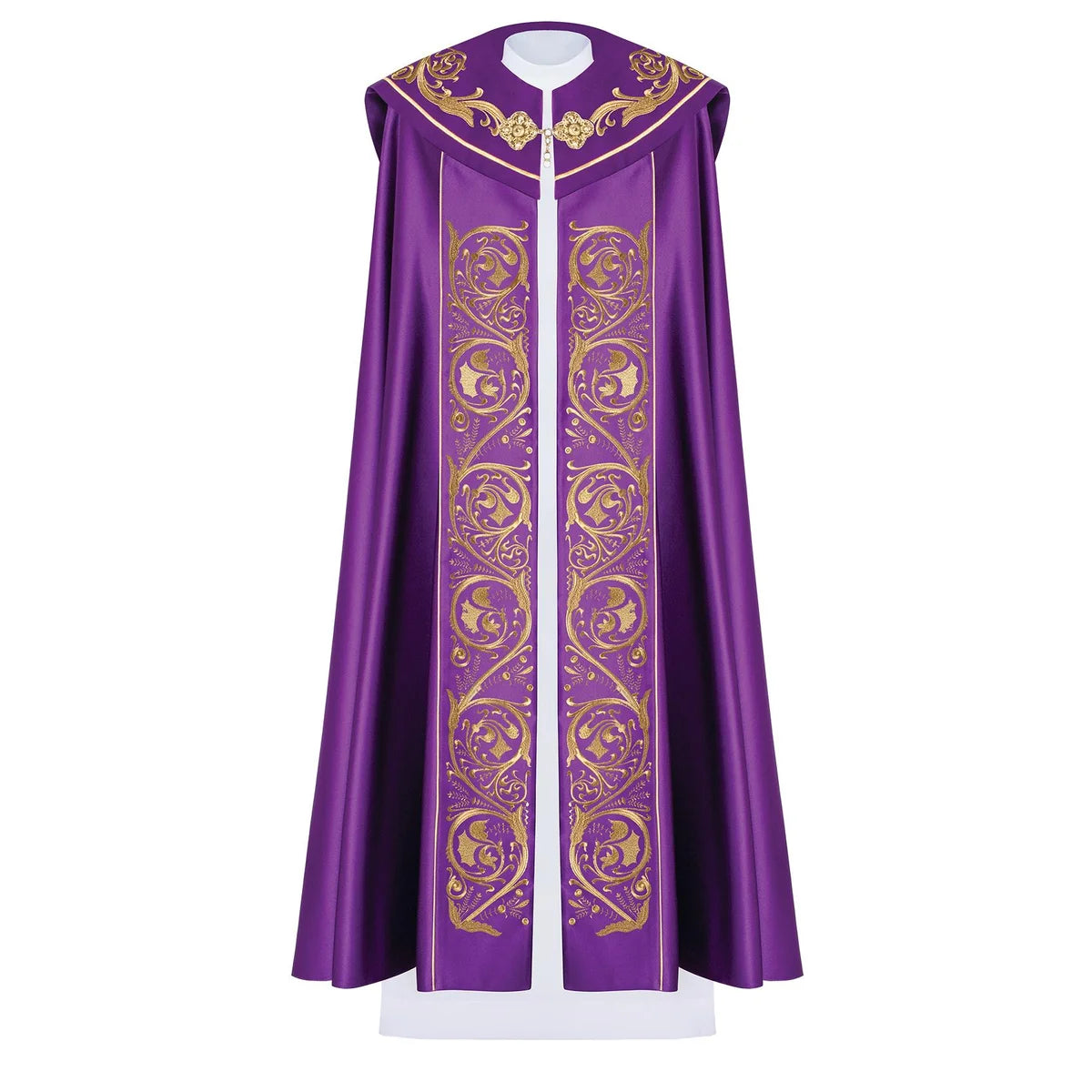 Liturgical cope embroidered IHS KKP / 009