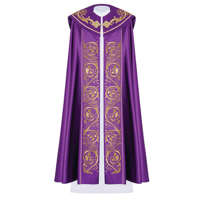 Liturgical cope embroidered IHS KKP / 009