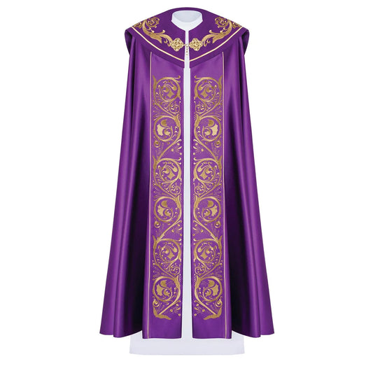 Liturgical cope embroidered IHS KKP / 009