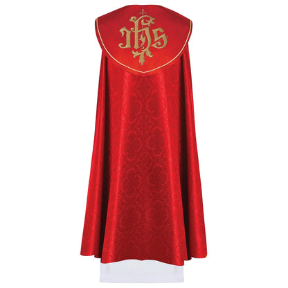 Liturgical cope embroidered IHS KKP / 021