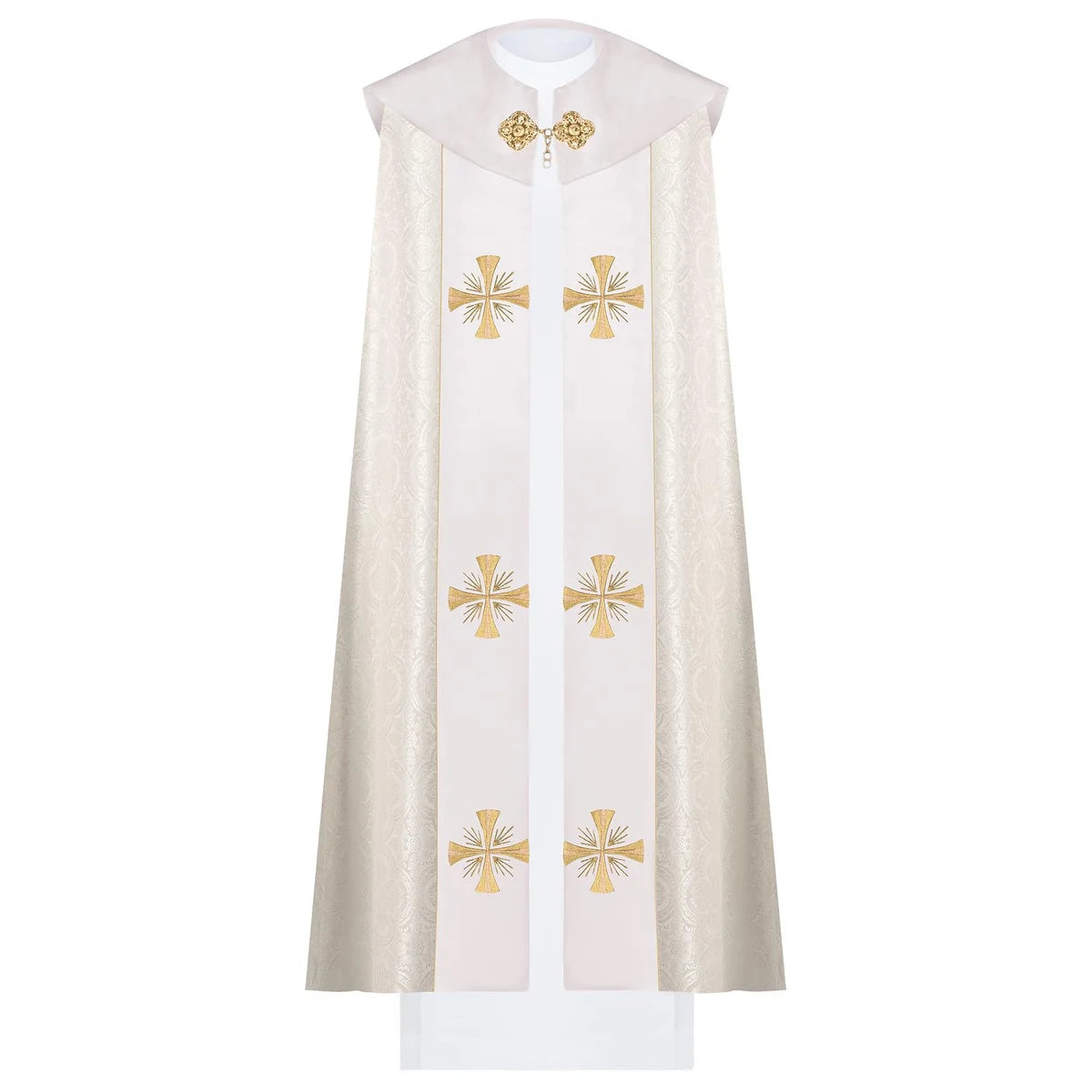 Liturgical cope embroidered IHS KKP / 021