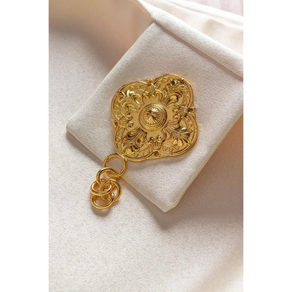 Humeral veil with gold embroidered IHS symbol