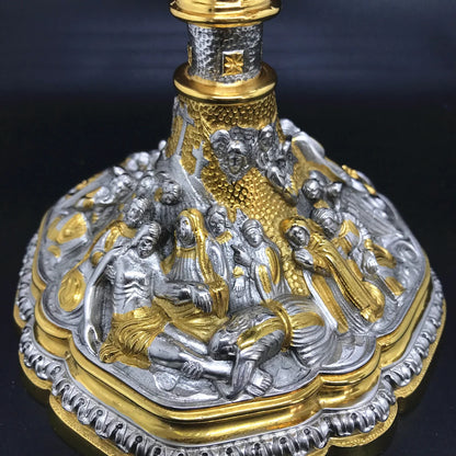 Chalice and ciborium deposition of Christ