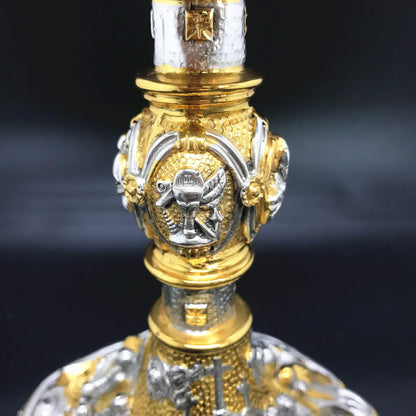 Chalice and ciborium deposition of Christ