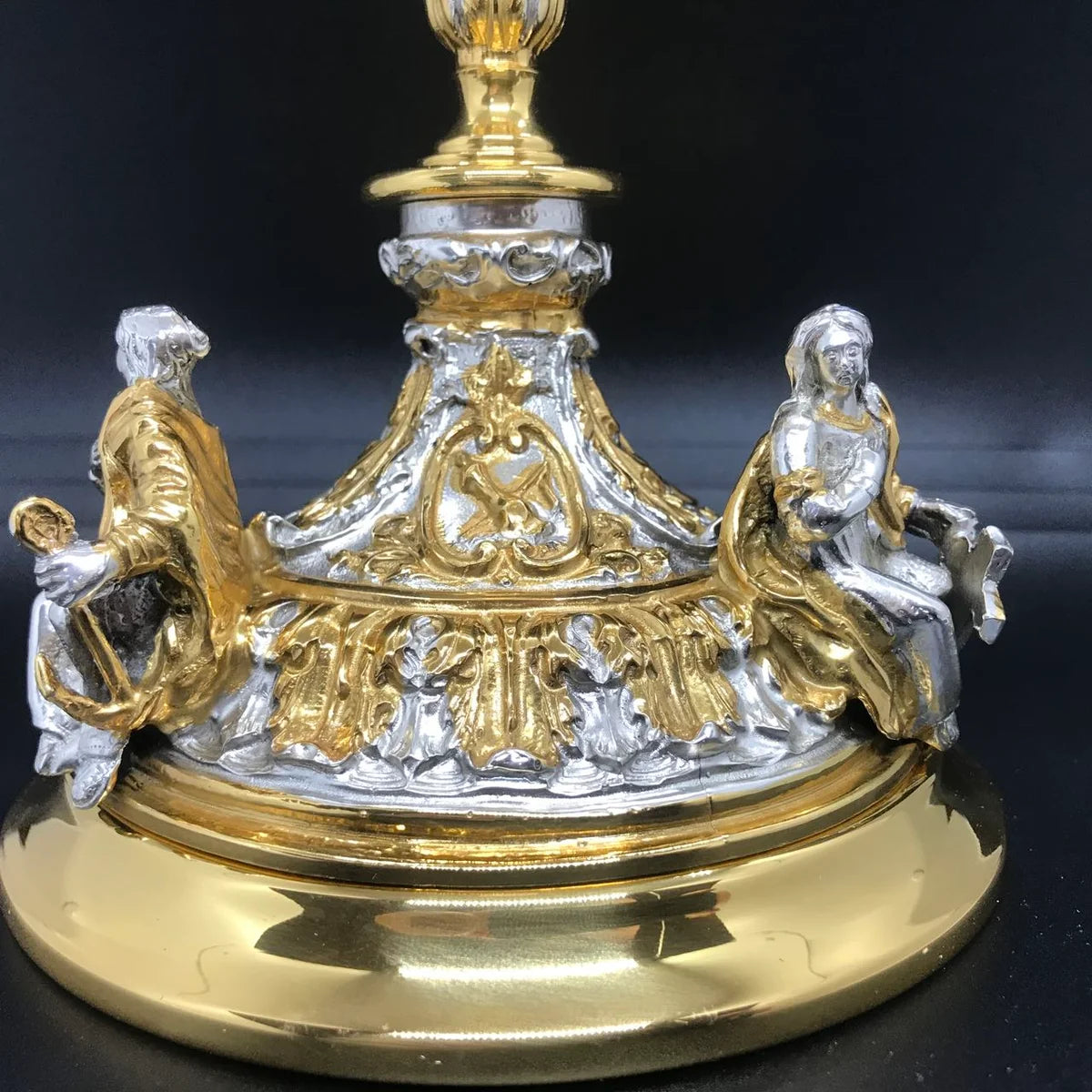 Chalice and Ciborium with the Three Theological Virtues