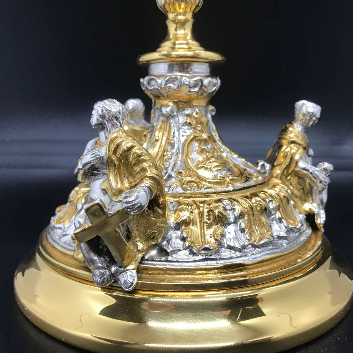 Chalice and Ciborium with the Three Theological Virtues