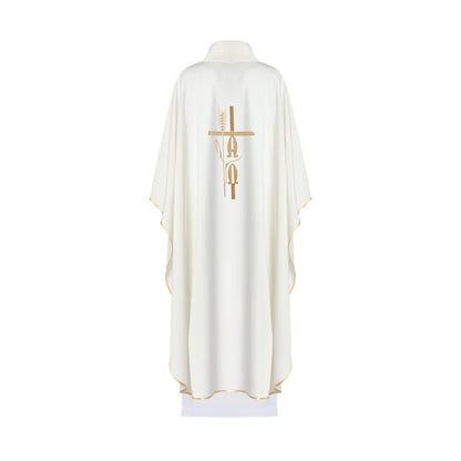 Embroidered Alfa Omega chasuble