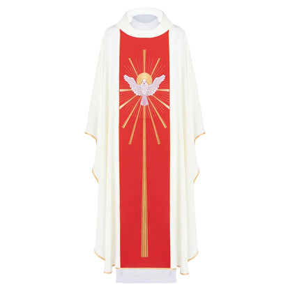 Chasuble with Holy Spirit and blazes