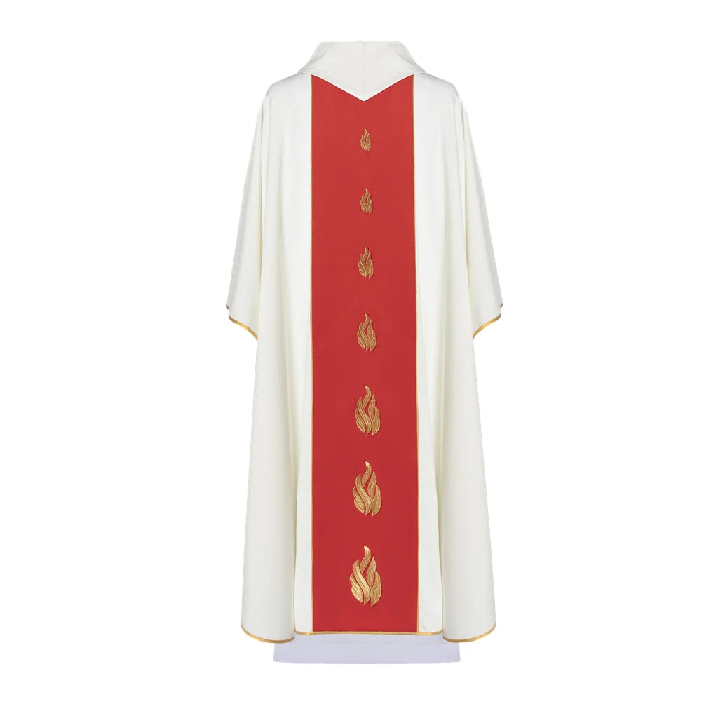 Chasuble with Holy Spirit and blazes