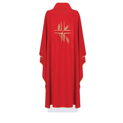 Chasuble with embroidered cross