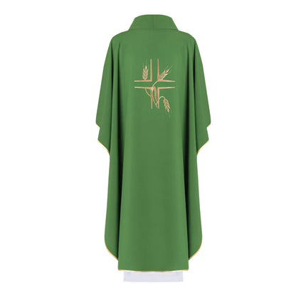 Chasuble with embroidered cross