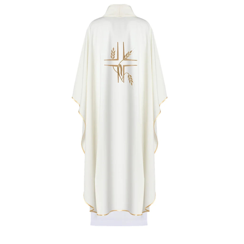 Chasuble with embroidered cross