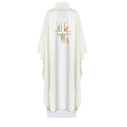 Chasuble with embroidered cross