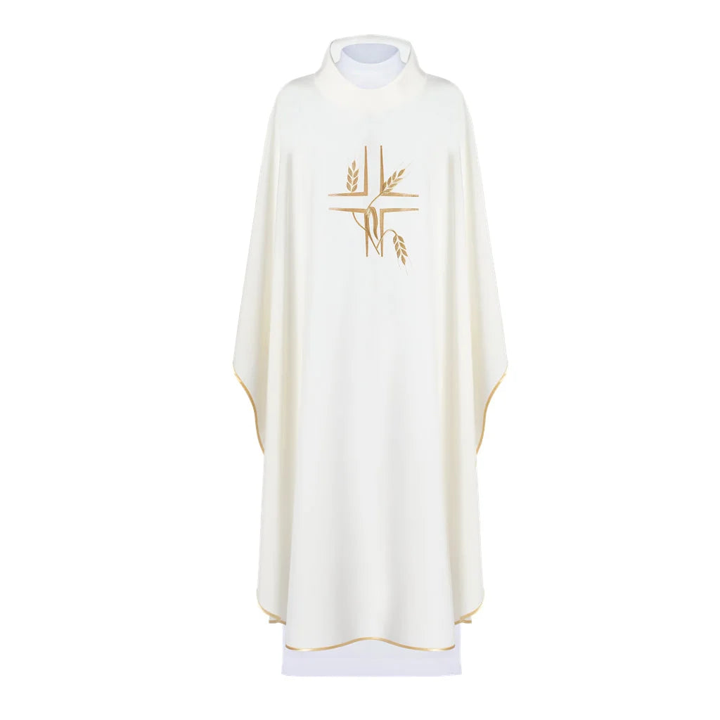 Chasuble with embroidered cross