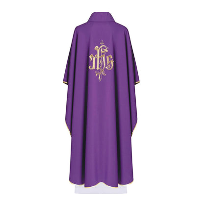 IHS Chasuble with Roll Collar in  100% polyester