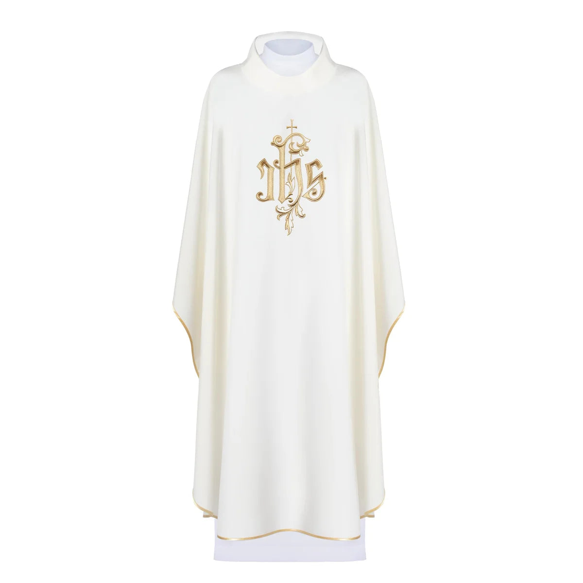 IHS Chasuble with Roll Collar in  100% polyester