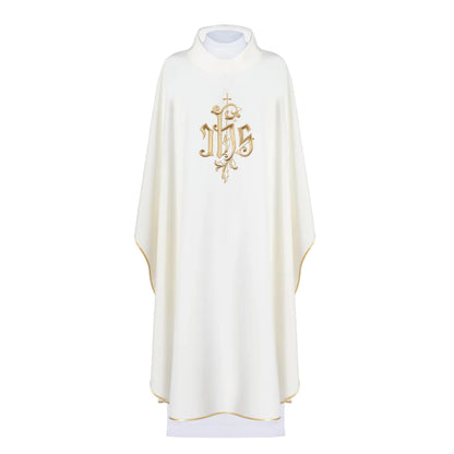 IHS Chasuble with Roll Collar in  100% polyester