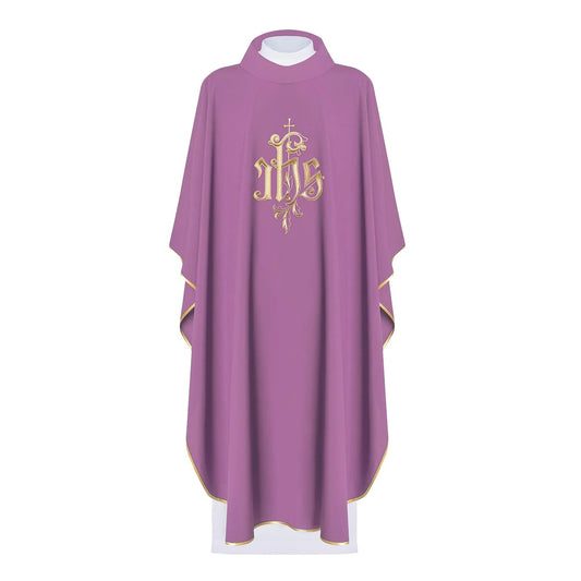 IHS Chasuble with Roll Collar in  100% polyester