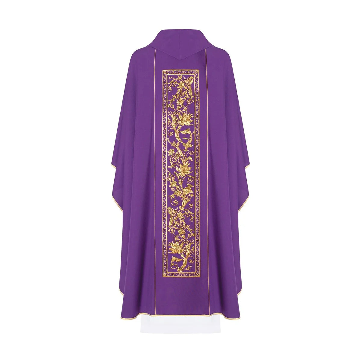 Chasuble embroidered with the symbol of the Eucharistic chalice