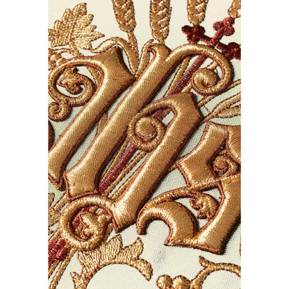 Chasuble richly embroidered with the IHS symbol