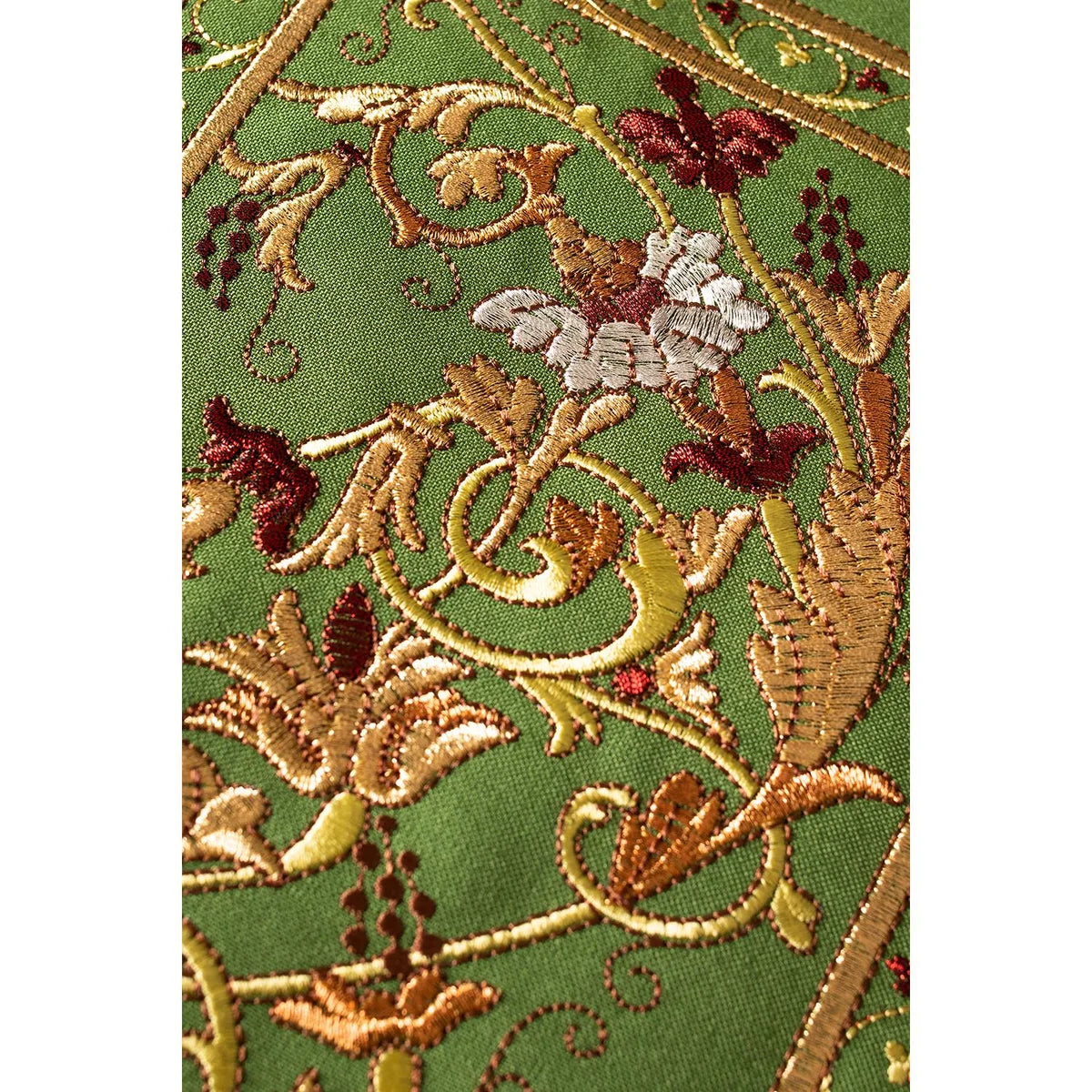 Chasuble richly embroidered with the IHS symbol