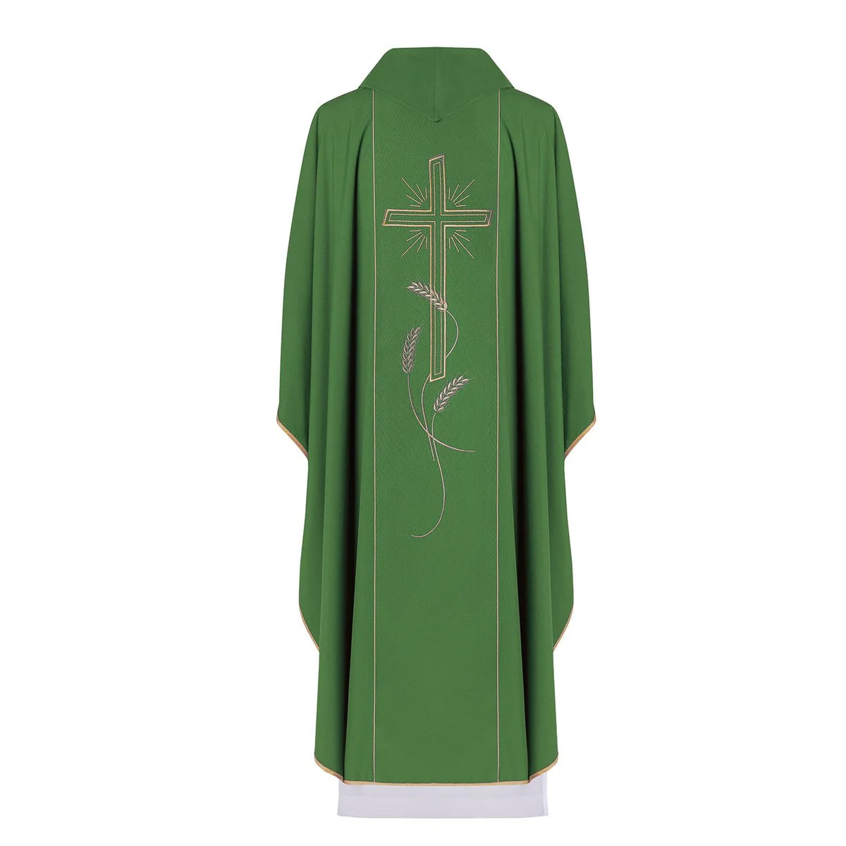 Chasuble embroidered with a cross with a symbol