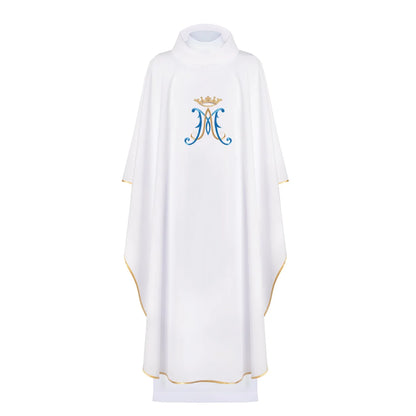 Embroidered chasuble - Marian theme