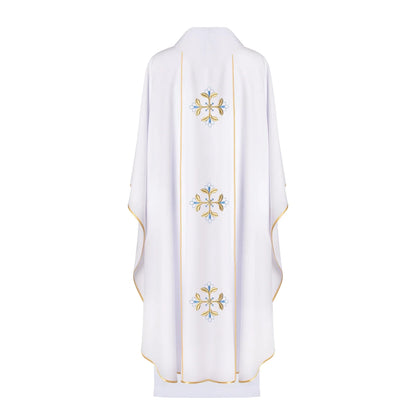 Marian chasuble in 80% PE 20% Wool