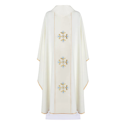 Marian chasuble in 80% PE 20% Wool