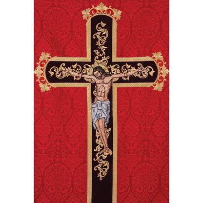 Chasuble embroidered with Jesus Christ