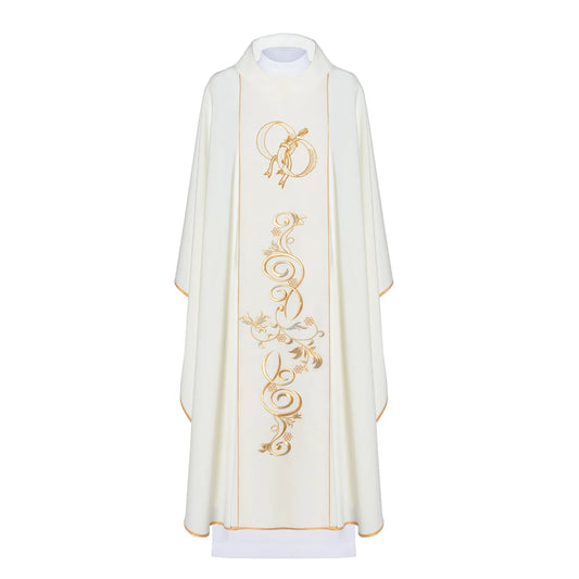 Wedding chasuble with rings