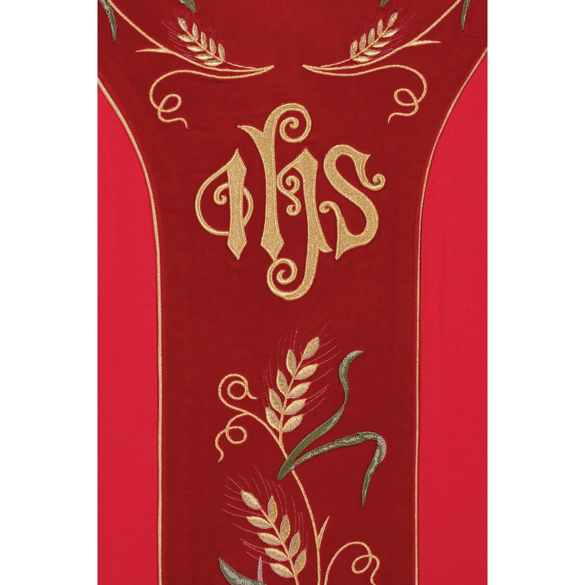 IHS symbol chasuble and grapes