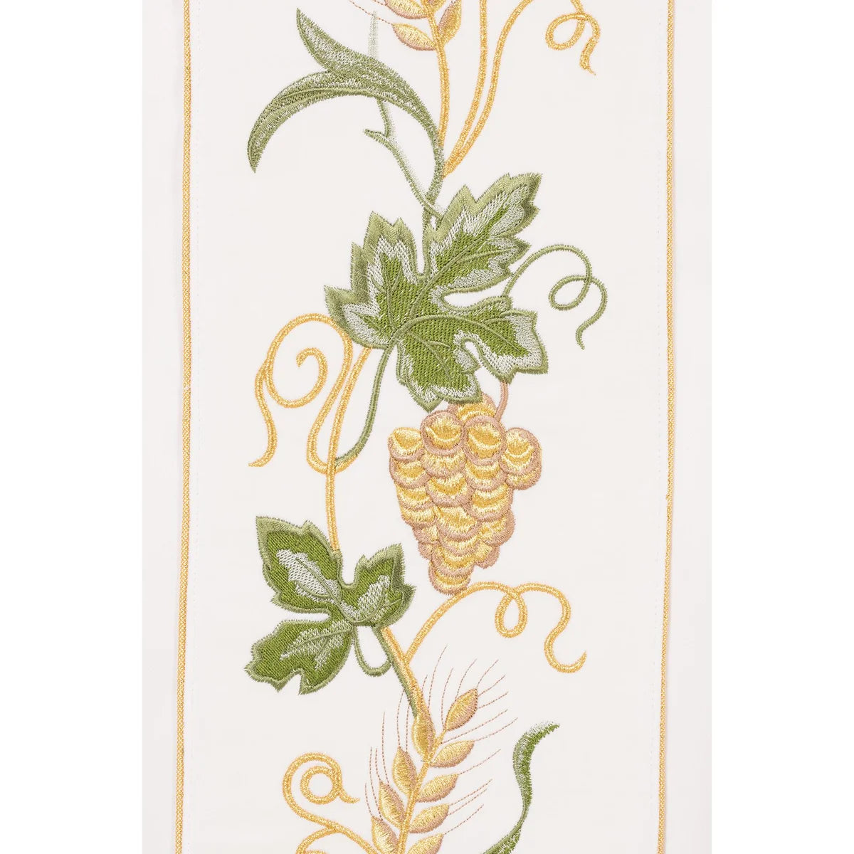 IHS symbol chasuble and grapes