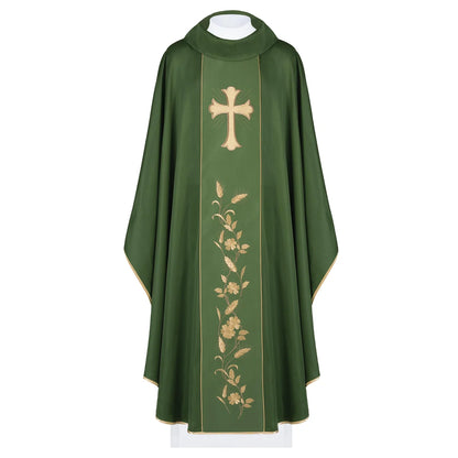 Chasuble whit Cross and ears of corn