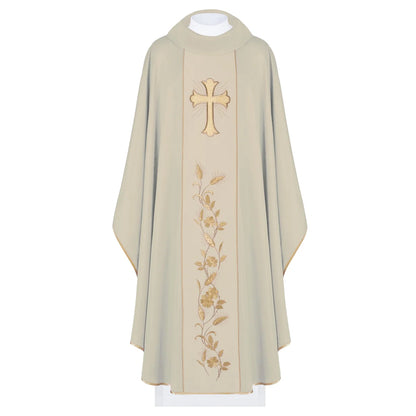 Chasuble whit Cross and ears of corn