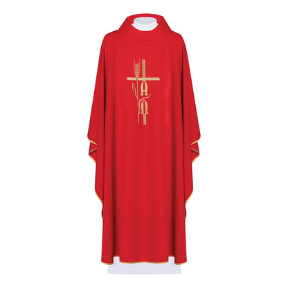 Embroidered Alfa Omega chasuble