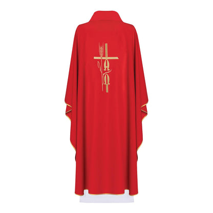 Embroidered Alfa Omega chasuble