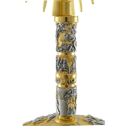 Monstrance with the Way of the cross H.37cm