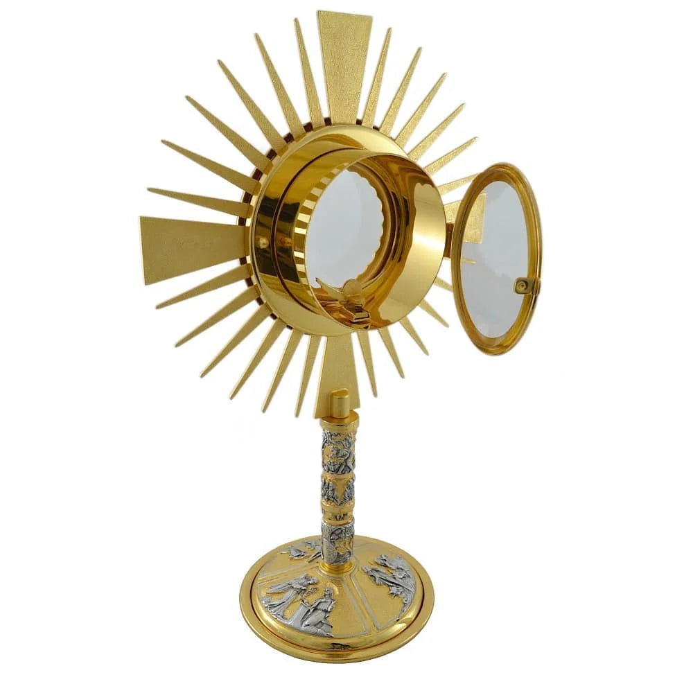 Monstrance with angels H.46cm