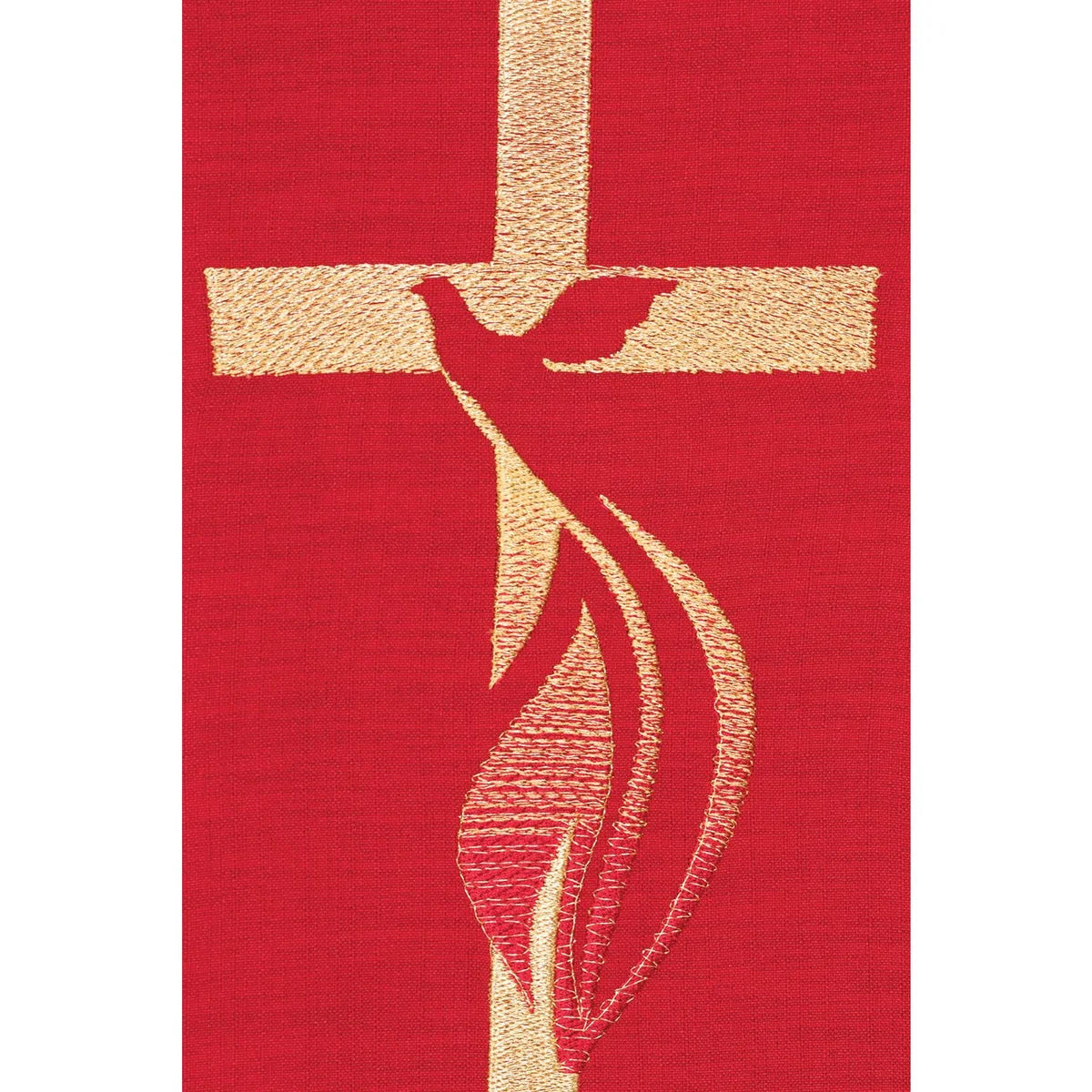 Chasuble with the symbol of the Holy Spirit and the Cross