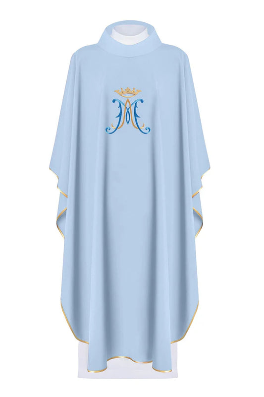 Embroidered chasuble - Marian theme