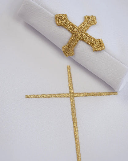 Marian chasuble embroidered with a crown