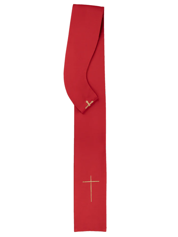 Chasuble with the symbol of the Holy Spirit and the Cross