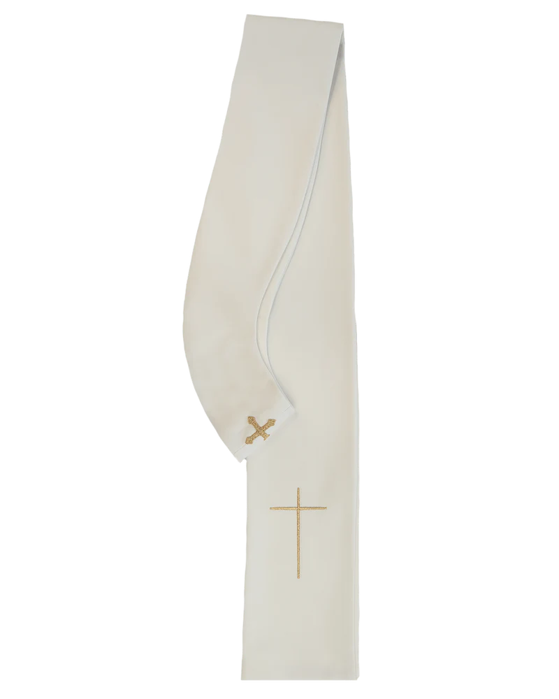 Chasuble Embroidered Merciful Jesus and IHS Symbol