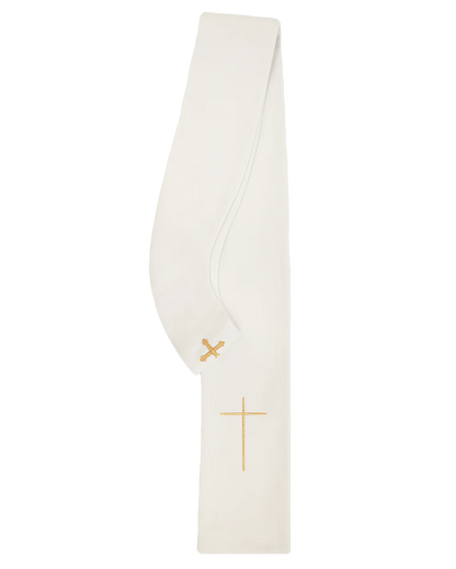 Chasuble embroidered with the symbol of the Eucharistic chalice