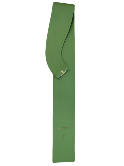 Chasuble embroidered with a cross with a symbol